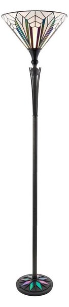 Endon 63933 - Подова лампа Tiffany ASTORIA 1xE27/60W/230V, диаметър 40 см