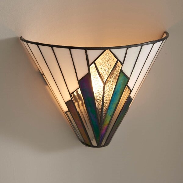 Endon 63940 - Стенно осветително тяло Tiffany ASTORIA 1xE14/40W/230V