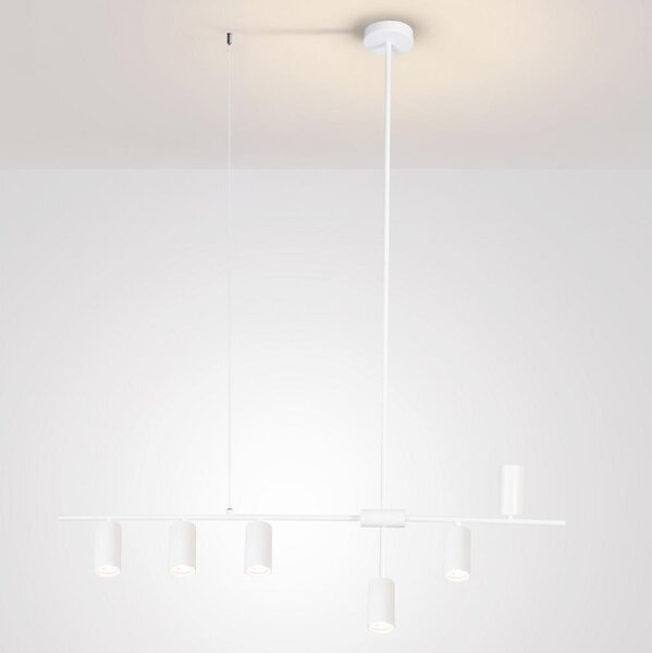 Brilagi - Полилей на кабел CRANE 6xGU10/30W/230V бял