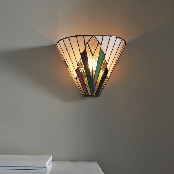Endon 63940 - Стенно осветително тяло Tiffany ASTORIA 1xE14/40W/230V