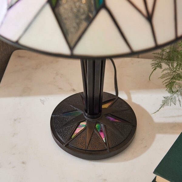 Endon 70365 - Настолна лампа Tiffany ASTORIA 1xE14/40W/230V, Ø 30 см