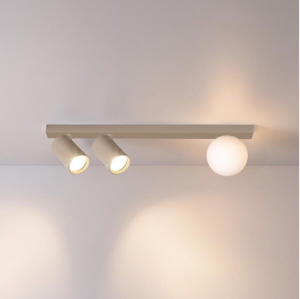 Brilagi - Точково осветително тяло SELE BALL 2xGU10/30W/230V + 1xG9/10W бежово