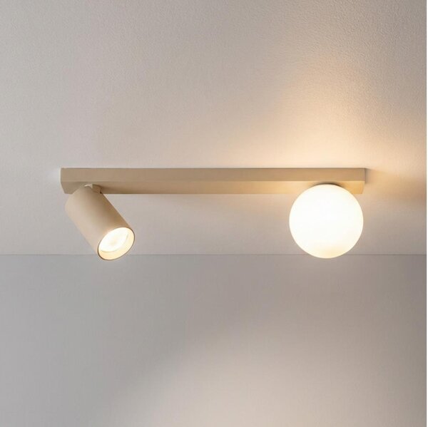 Brilagi - Точково осветително тяло SELE BALL 1xGU10/30W/230V + 1xG9/10W бежово