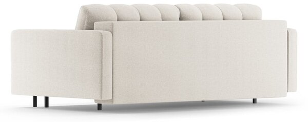 Кремав разтегателен диван с място за съхранение 222 cm Bali – Cosmopolitan Design