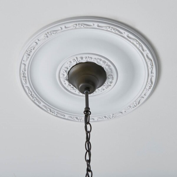 Endon 67044 - Полилей на верига Tiffany FARGO 1xE14/40W/230V Ø 25,5 см