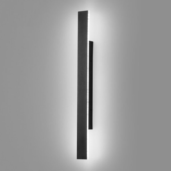 LED външно стенно осветително тяло WOW LED/11W/230V 3000/4000/6000K 60 cm IP54 черно
