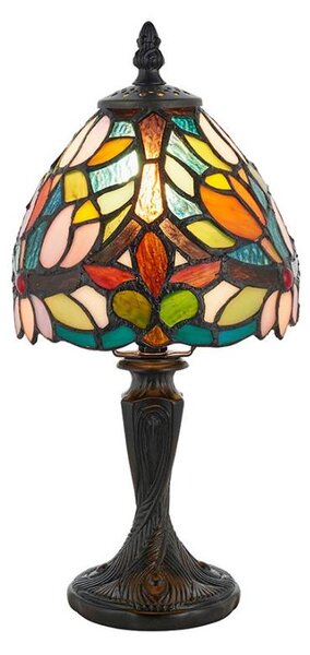Endon 64331 - Настолна лампа Tiffany SYLVETTE 1xE14/40W/230V Ø 15 см