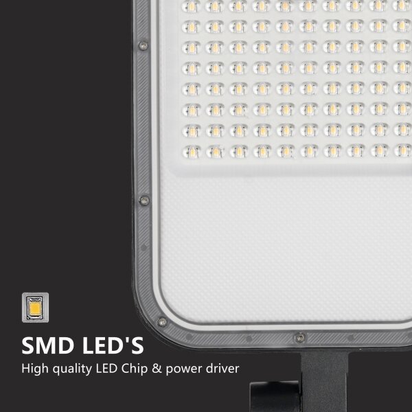 Brilagi-LED Външна лампа със стълб и кабел 4 м URBANLIGHT LED/100W/230V черна IP65