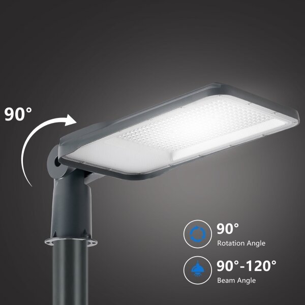 Brilagi-LED Външна лампа с колона и кабел 5 m URBANLIGHT LED/200W/230V антрацит IP65