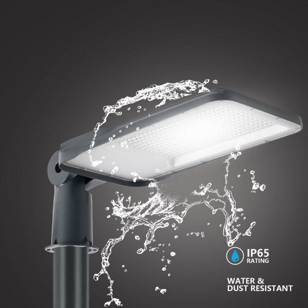 Brilagi-LED Външна лампа с колона и кабел 5 m URBANLIGHT LED/200W/230V антрацит IP65