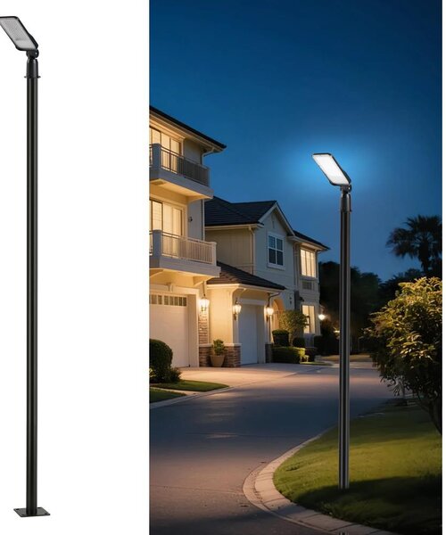 Brilagi - LED външна лампа със стълб и кабел 3 m URBANLIGHT LED/50W/230V черна IP65