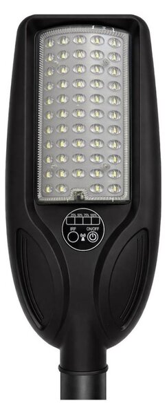LED димируема соларна улична лампа със сензор VENICE 50W/4000 mAh IP65 черна + дистанционно
