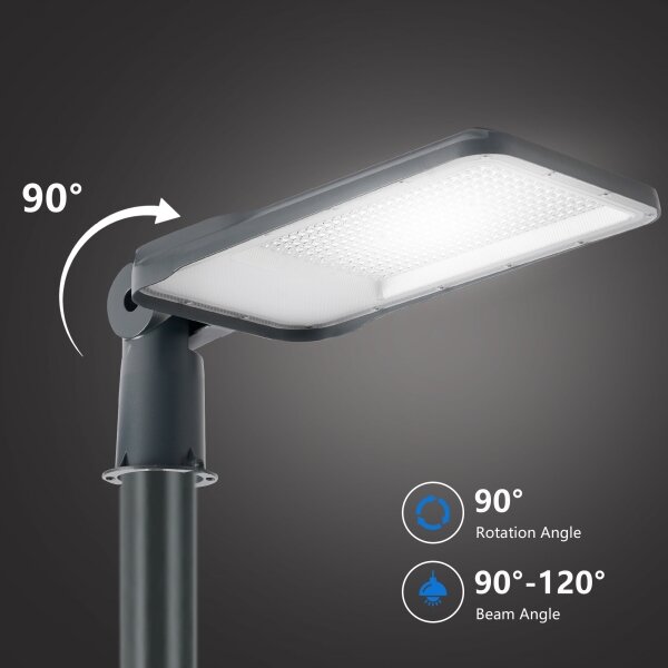 Brilagi-LED Външна лампа със стълб и кабел 4 m URBANLIGHT LED/200W/230V антрацит IP65