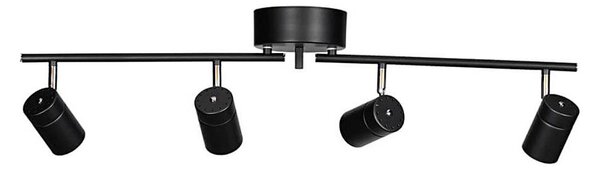 ByRydens 4200720-4002 - Спот CORRECT 4xGU10/7W/230V черен