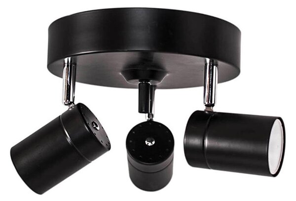 ByRydens 4200710-4002 - Спот CORRECT 3xGU10/7W/230V черен