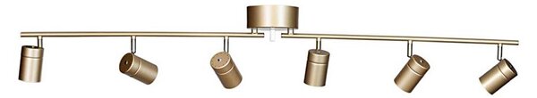 ByRydens 4202100-6501 - Спот CORRECT 6xGU10/7W/230V златист