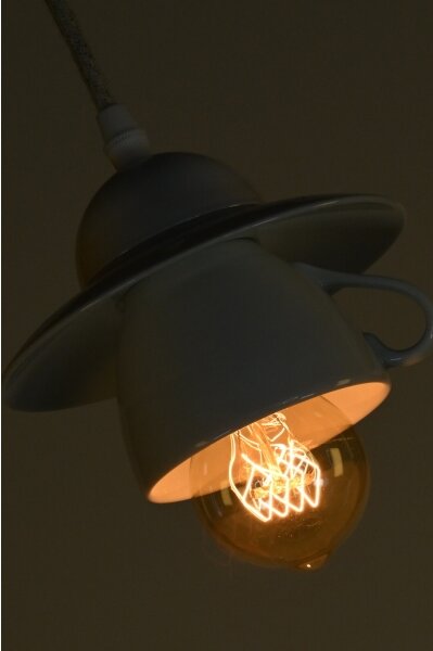 Bohemia-Design - Порцеланов полилей на кабел 1xE27/60W/230V