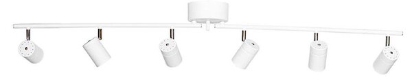 ByRydens 4202100-5002 - Спот CORRECT 6xGU10/7W/230V бял