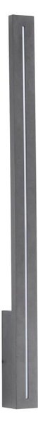 LED Екстериорен аплик LINEA LED/12W/230V IP65 61 см антрацит