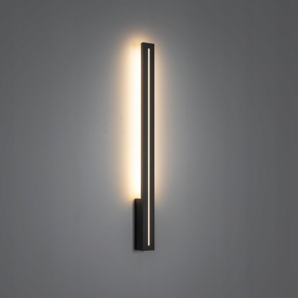 LED Екстериорен аплик LINEA LED/12W/230V IP65 61 см антрацит