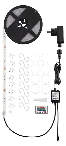 Eglo 32859 - RGB димируема COB LED лента 5m LED/12W/230V 4000K IP44 +дистанционно управление
