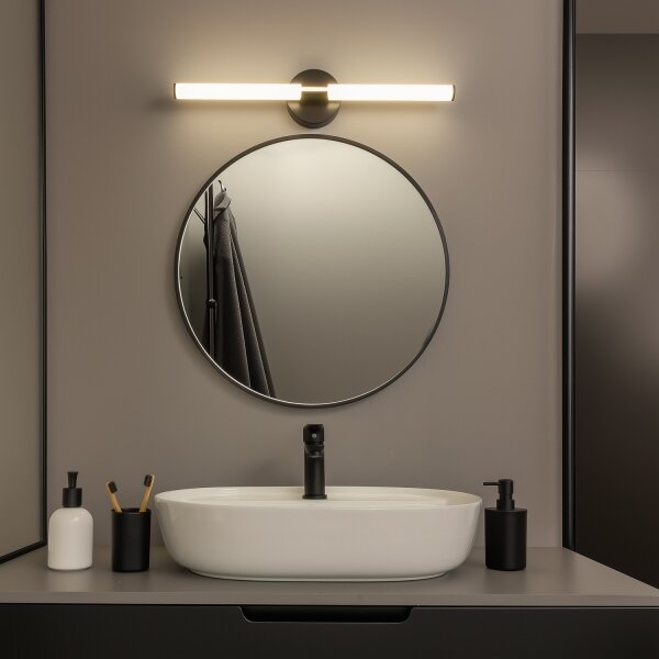 Brilagi - LED осветление за огледало LARA LED/10W/230V IP44 черно