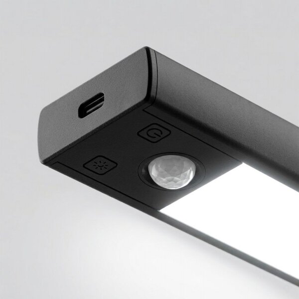 Комплект 2x LED презареждаемо осветление за мебели със сензор VIRO LED/1,2W/800 mAh 30cm CCT черно