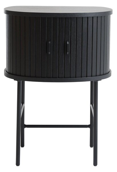 Черно нощно шкафче Nola – Unique Furniture