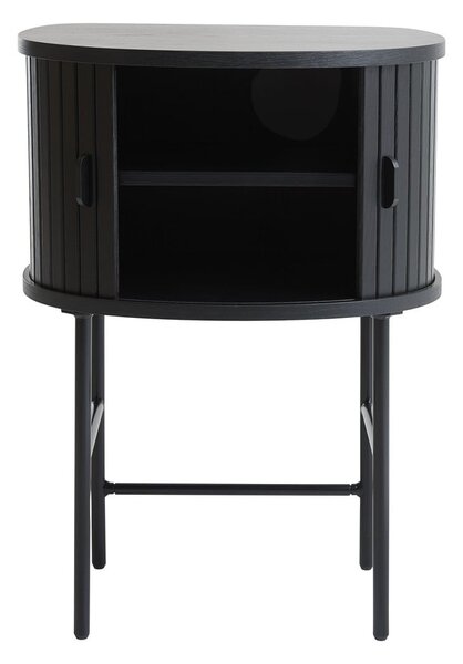 Черно нощно шкафче Nola – Unique Furniture