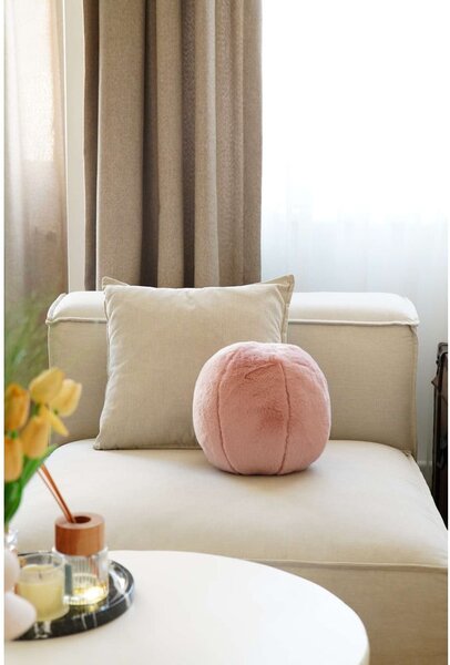 Декоративна възглавница от микроплюш ø 25 cm Top – Mioli Decor