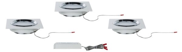 Paulmann 92695 - Комплект 3x LED Димируема Осветление за окачен таван DICE 3xLED/8W/230V