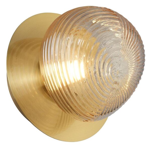 LED стенно осветително тяло BOLLA LED/3W/230V златисто/димно бежово