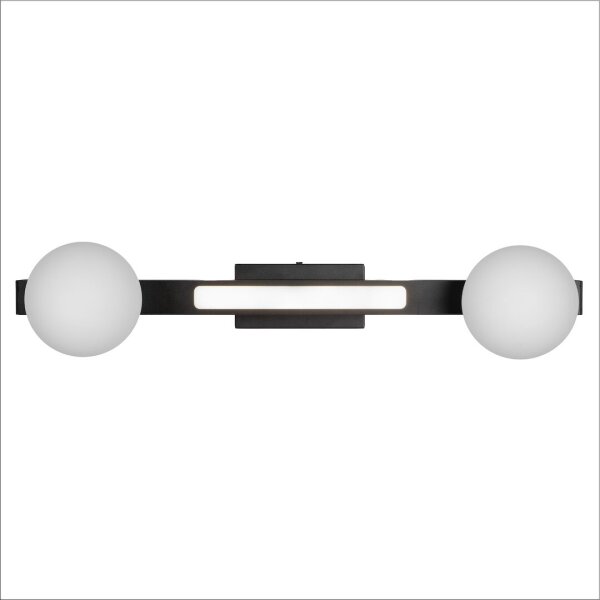 LED аплик MAGNET LED/13W/230V + 2xG9/60W 3000/4000K черен
