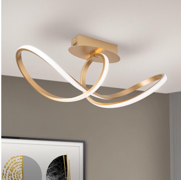Orion DL 7-694 - LED Димируем полилей за повърхностен монтаж CIRCUS LED/30W/230V златист
