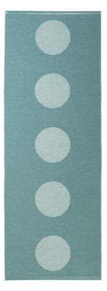 Тюркоазена пътека за открито и закрито 70x200 cm Vera Pop Jade – Pappelina