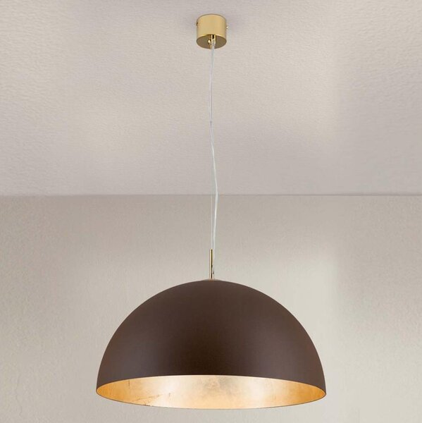 Orion HL 6-1623/1 - Пендел ELIANO 1xE27/60W/230V Ø 50 см кафяв/златист