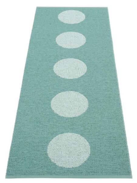 Тюркоазена пътека за открито и закрито 70x200 cm Vera Pop Jade – Pappelina