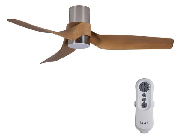 Lucci air 213355- LED Димируем таванен вентилатор NAUTICA 1xGX53/12W/230V + д.у