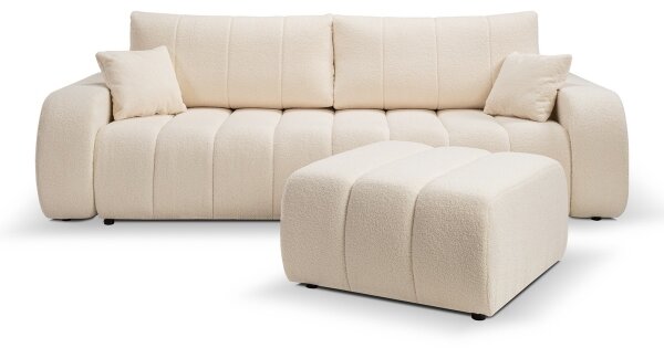 Разтегателен триместен диван DESIO бежов