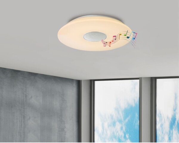 GLOBO 41329N - RGBW Димируем плафон NICOLE LED/50W/230V + д.у