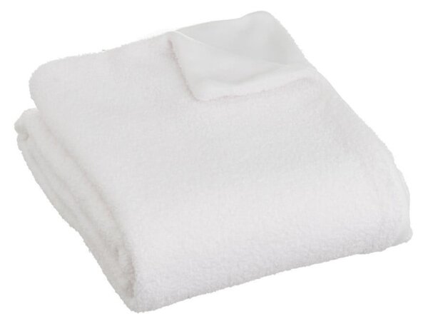 Бяло одеяло от шерпа 130x160 cm Sherpa Bouclé – Casa Selección
