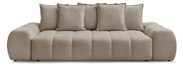 Кафяво-сив шенилов диван 278 cm Everest – Bobochic Paris