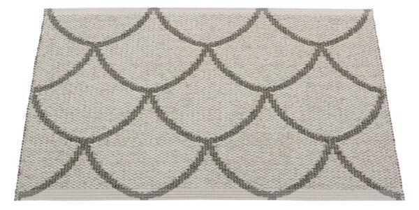 Сив килим за открито и закрито 70x50 cm Kotte Charcoal – Pappelina