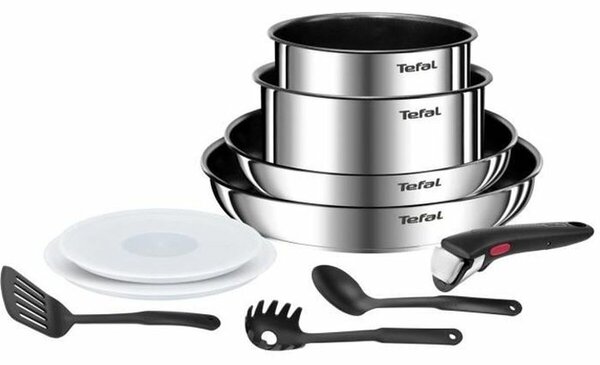 Комплект Тигани Tefal Emotion L897AS Неръждаема стомана