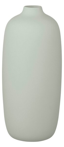 Светлозелена керамична ваза (височина 18 cm) Ceola – Blomus