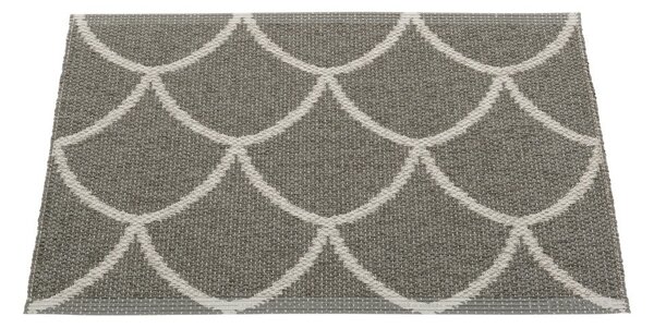 Сив килим за открито и закрито 70x50 cm Kotte Charcoal – Pappelina