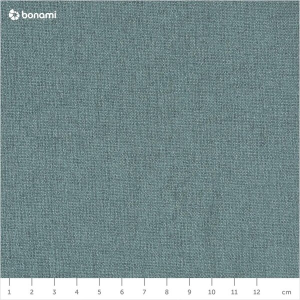 Синьо-сиво тапицирано единично легло без ламелно дъно 120x200 cm Mattis – Meise Möbel