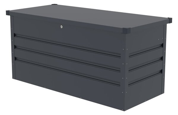 Антрацитна градинска кутия за съхранение Max A – Rojaplast