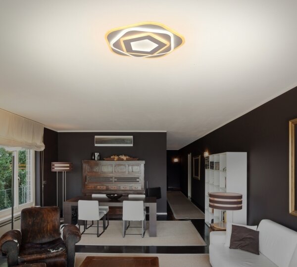 Brilagi - LED таванно осветително тяло MODERN MINI LED/53W/230V 3000-6000K + дистанционно управление