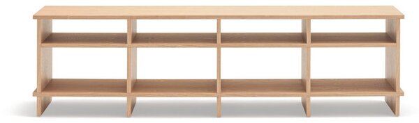 Маса за телевизор от декор от дъб в естествен цвят 180x50x40 cm Inari – Teulat